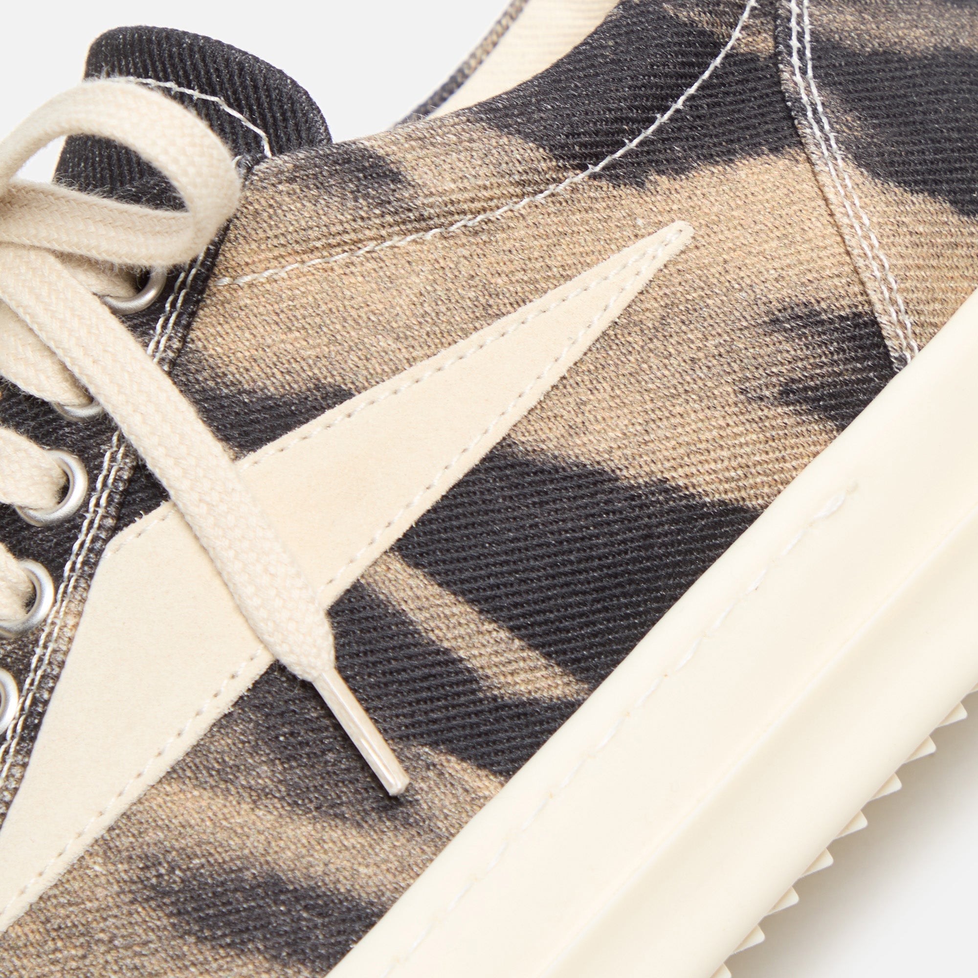 Rick Owens Vintage Sneakers - Black / Terra / Milk | Kith Black / Terra / Milk