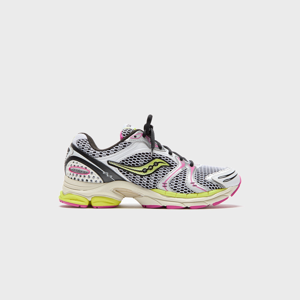 Saucony Progrid Triumph 4 - White / Fluo | Kith White / Fluo