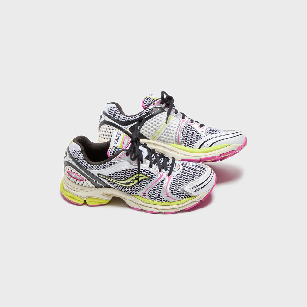 Saucony Progrid Triumph 4 - White / Fluo | Kith White / Fluo