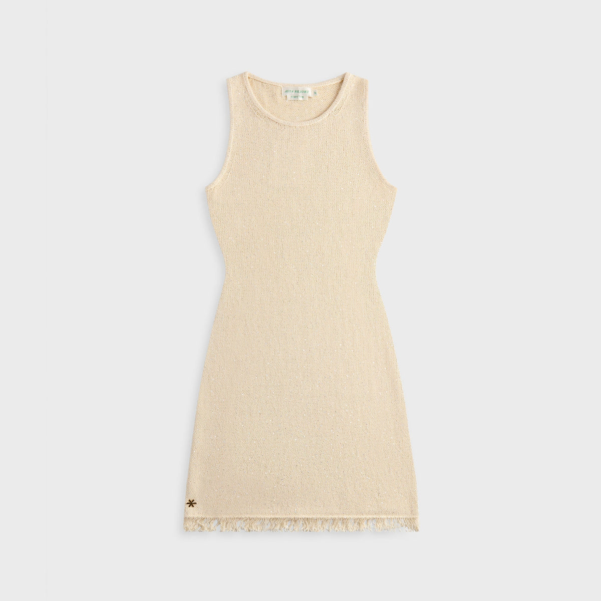 Asta Resort Natalia Mini Dress - Ivory Sequin | Kith Ivory Sequin