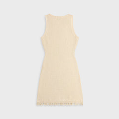 Asta Resort Natalia Mini Dress - Ivory Sequin | Kith Ivory Sequin