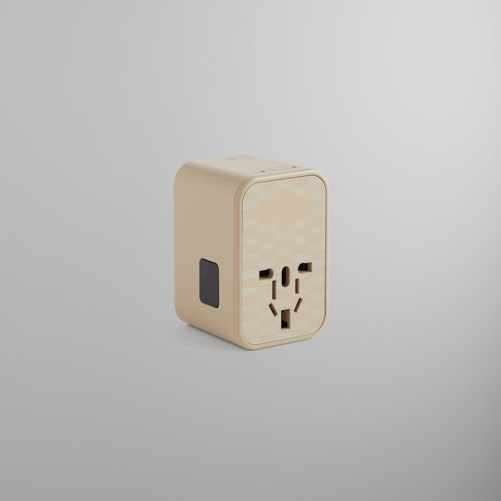 Kith for TUMI 65W Universal Power Adapter - Quicksand | Kith Quicksand