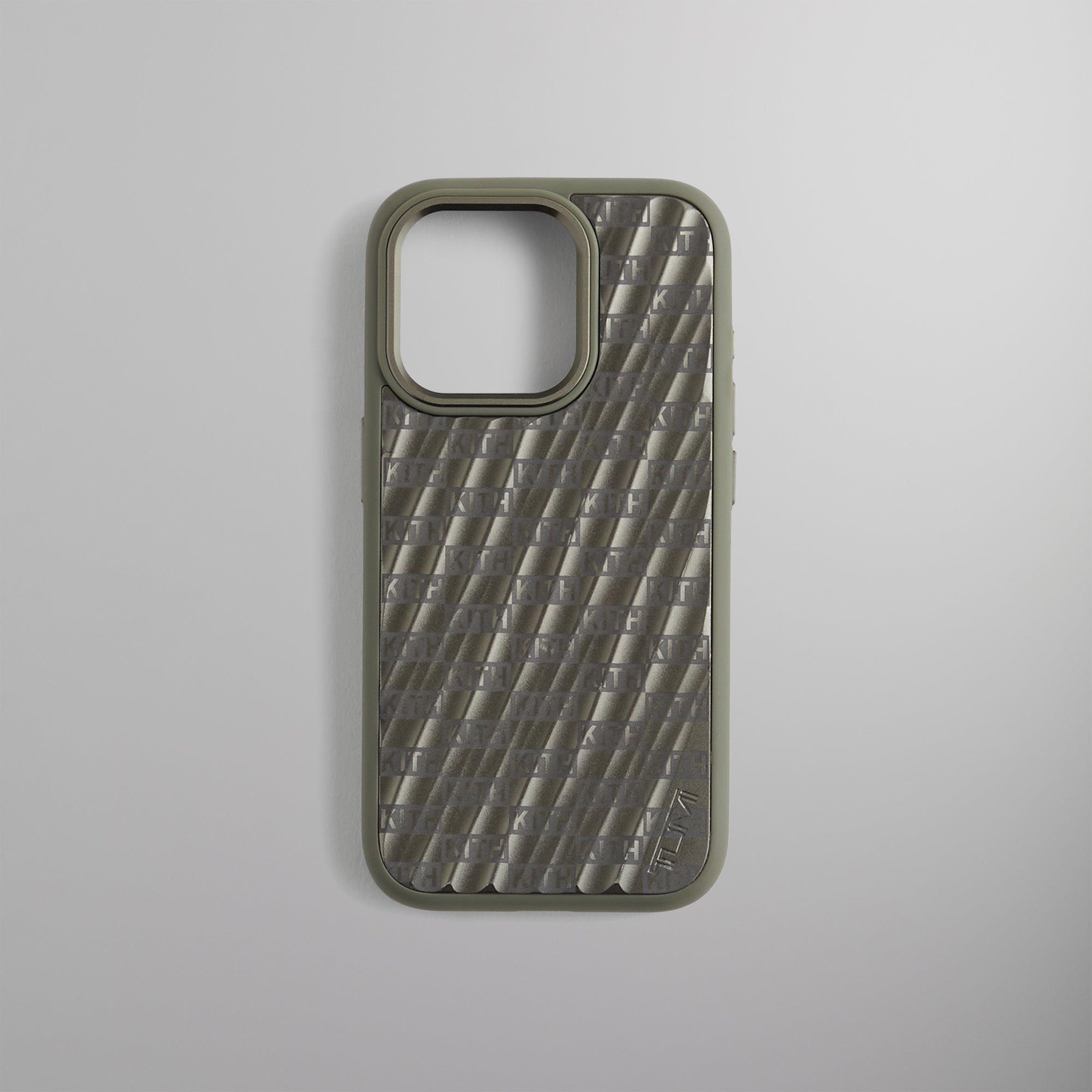 Kith for TUMI Aluminum iPhone 15 Pro Case - Plaster | Kith Plaster