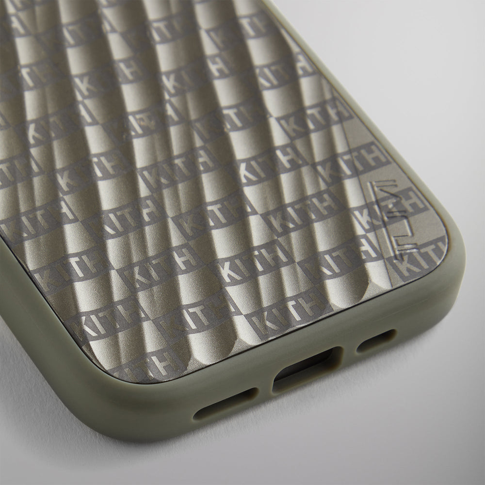 Kith for TUMI Aluminum iPhone 15 Pro Case - Plaster | Kith Plaster