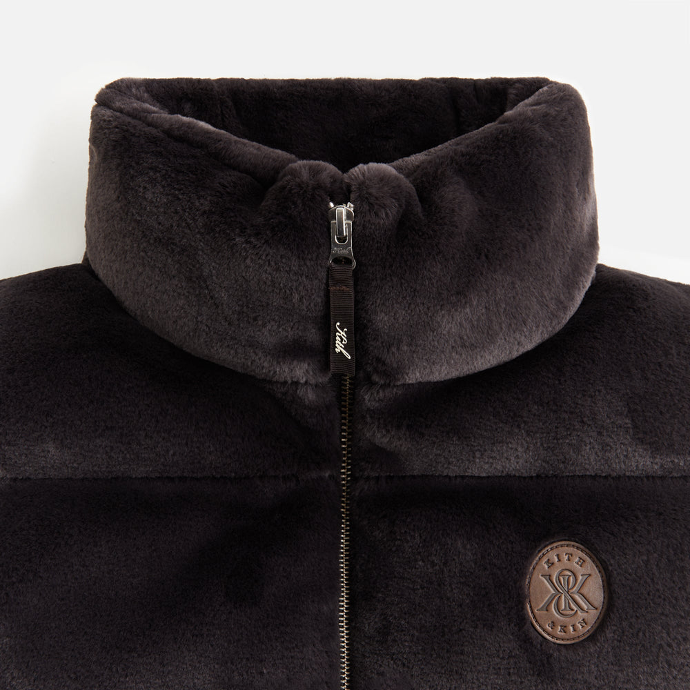 Kith Women Parker Teddy Fur Vest - Incognito | Kith Incognito