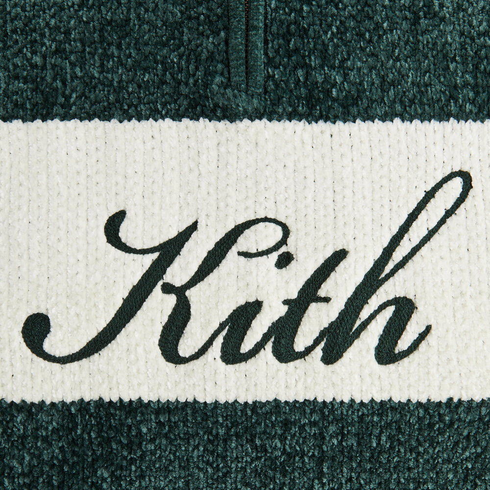 Kith Women Hunter II Chenille Script Quarter Zip - Stadium | Kith Stadium