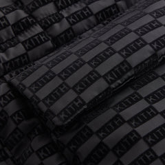 Kith Kids Flocked Puffer Coat - Black | Kith Black