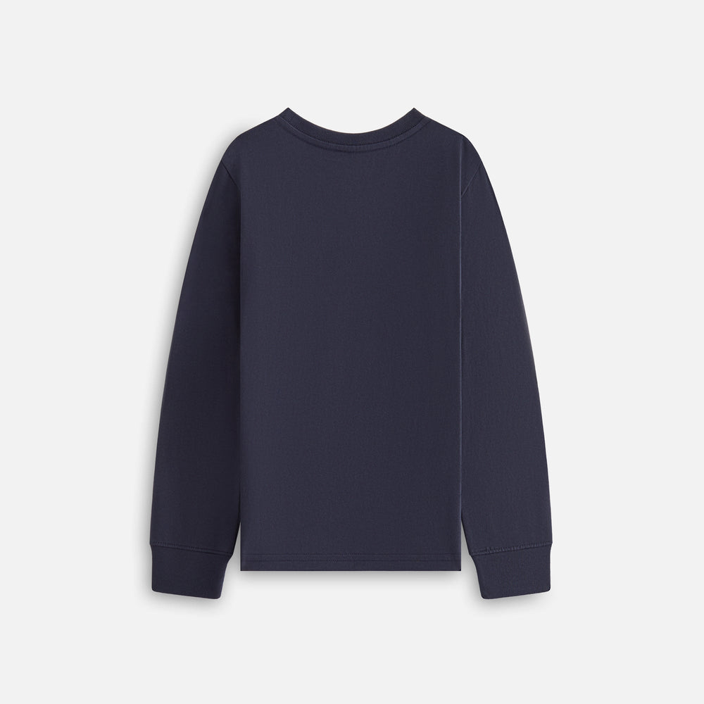 Kith Kids Long Sleeve Quinn Tee - Nocturnal | Kith Nocturnal