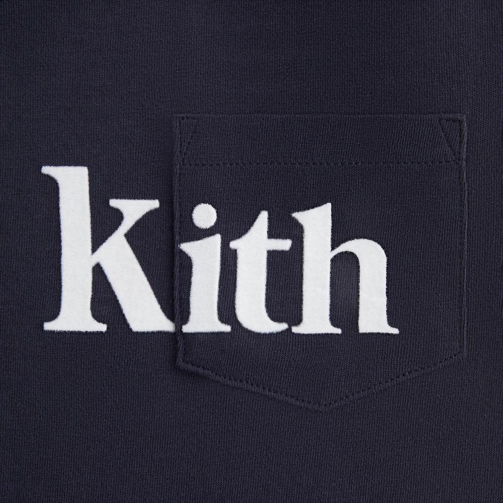 Kith Kids Long Sleeve Quinn Tee - Nocturnal | Kith Nocturnal