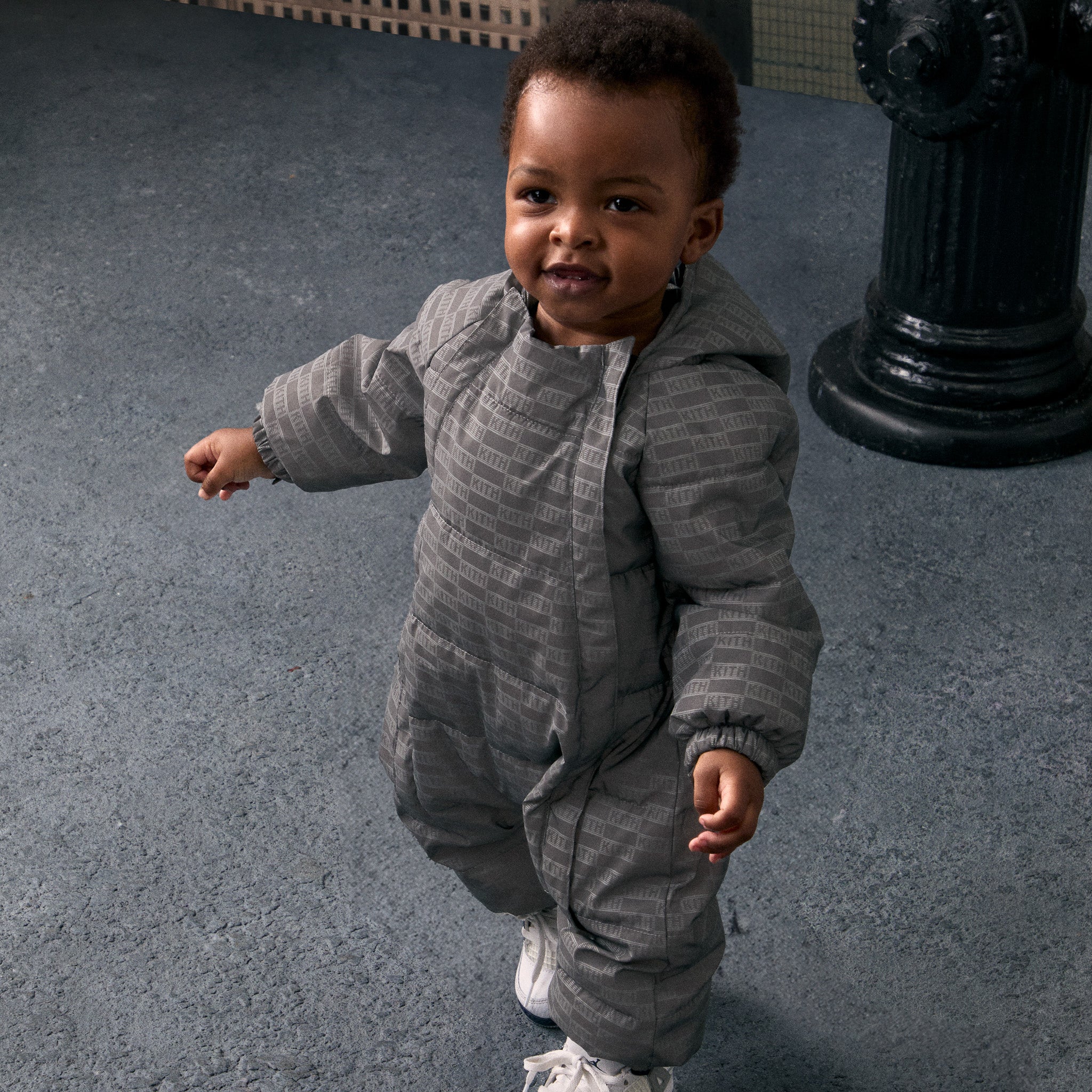 Kith Baby Reflective Coverall - Astronaut | Kith Astronaut