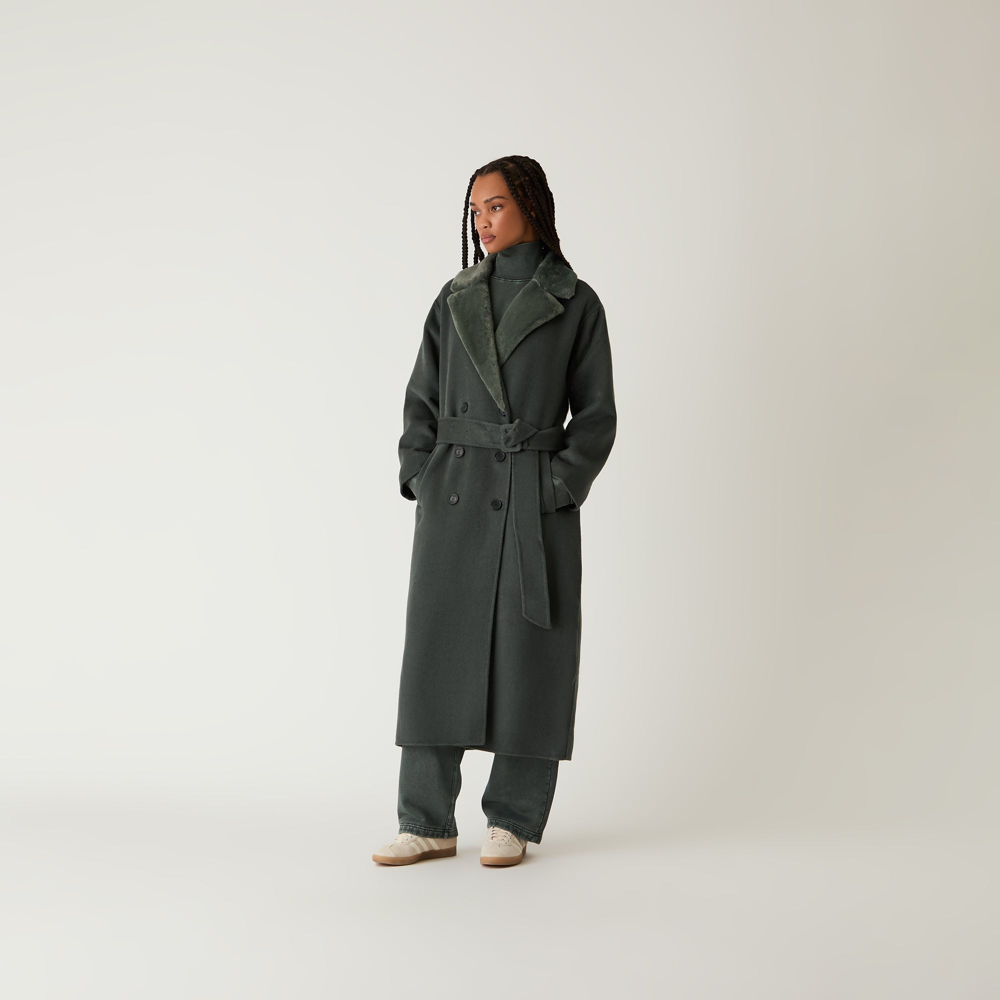 Kith Women Farren Melton Trench Coat - Machine | Kith Machine