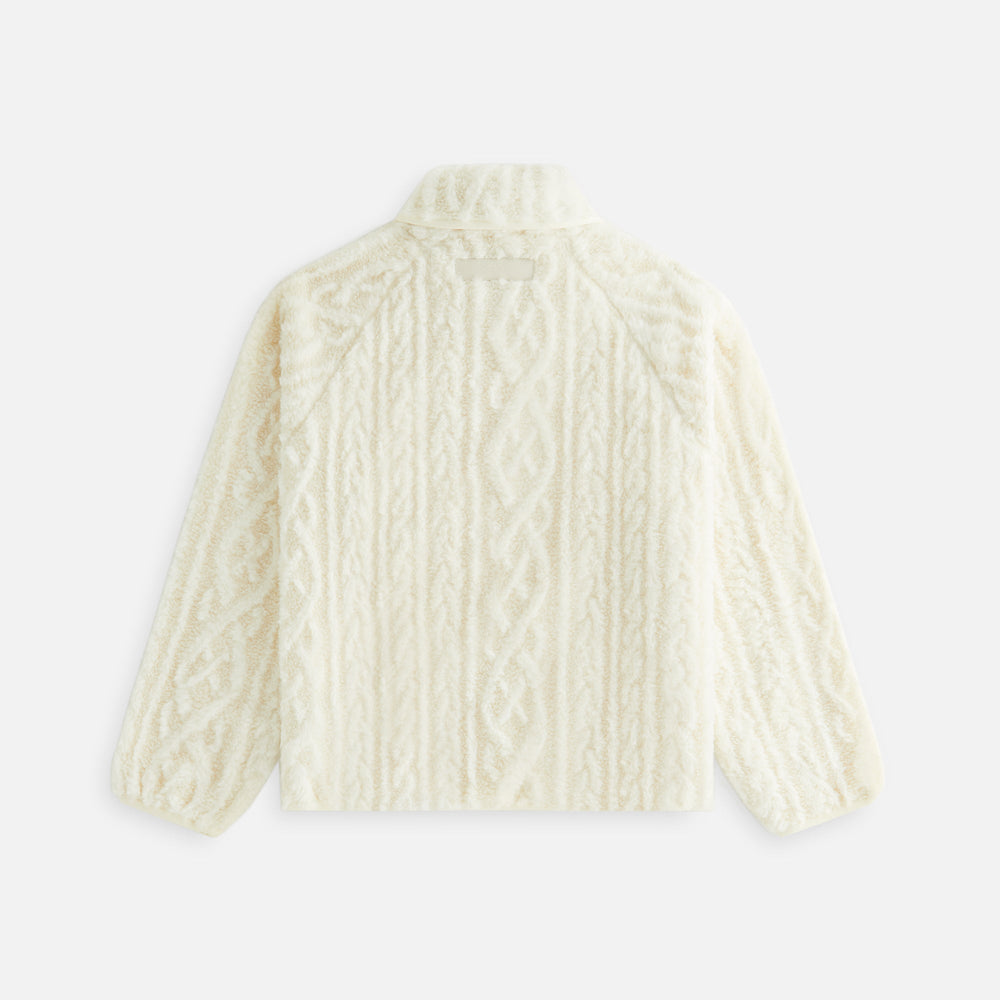 Kith Women Grayson Cable Sherpa Jacket - Sandrift | Kith Sandrift