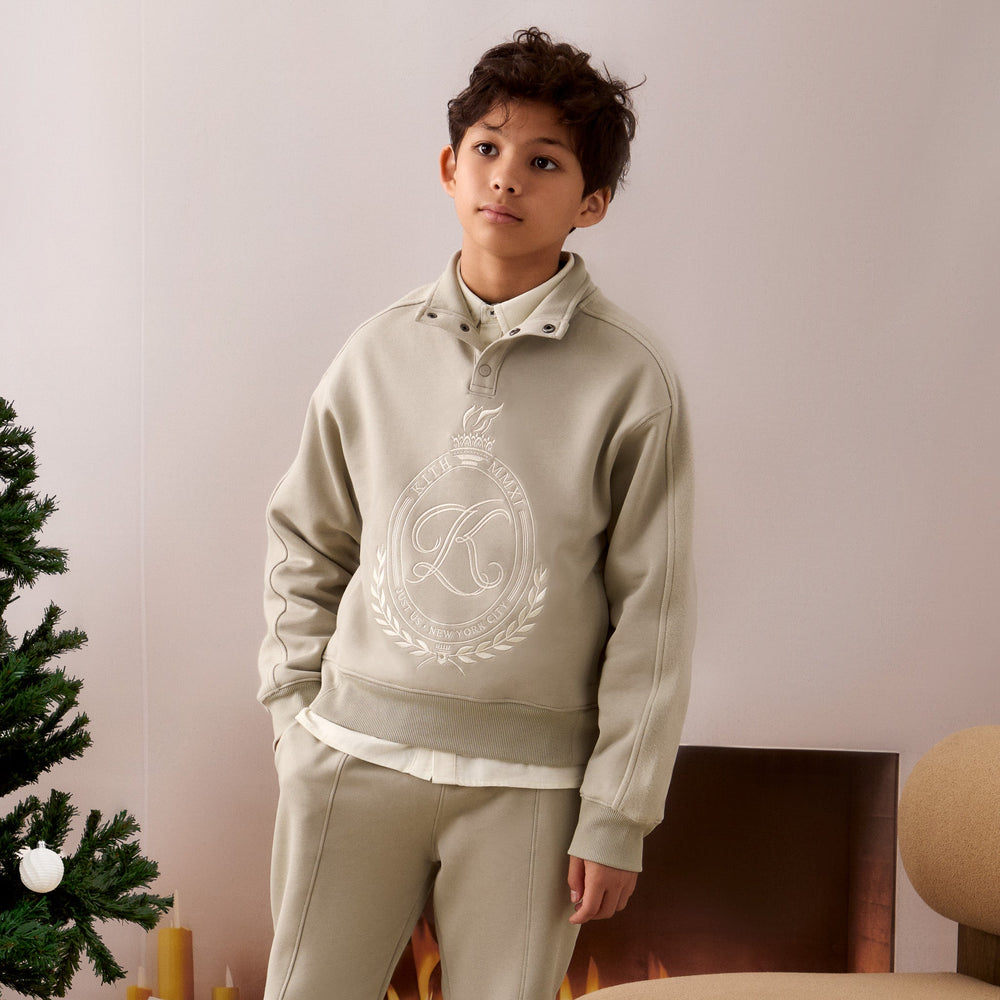 Kith Kids Hunter Pullover - Plaster | Kith Plaster