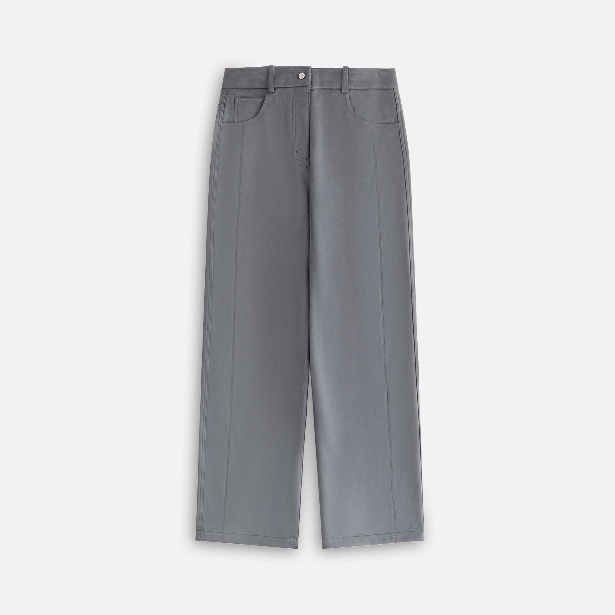Kith Women Miren Microsuede Five Pocket Pant - Asteroid | Kith Asteroid