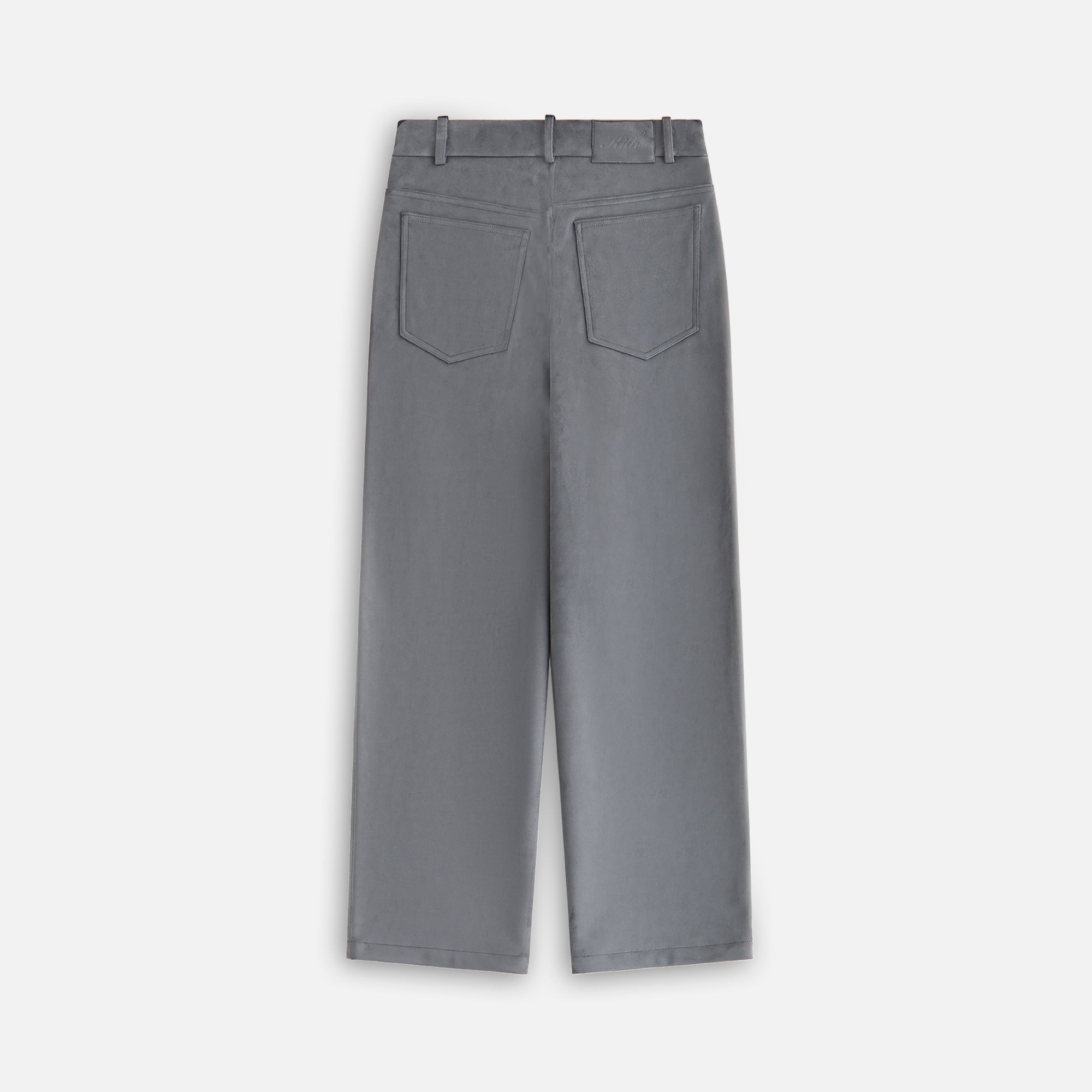 Kith Women Miren Microsuede Five Pocket Pant - Asteroid | Kith Asteroid