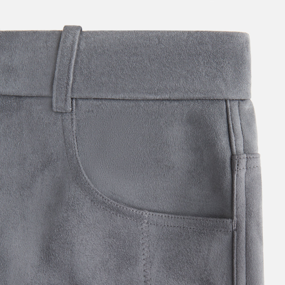 Kith Women Miren Microsuede Five Pocket Pant - Asteroid | Kith Asteroid