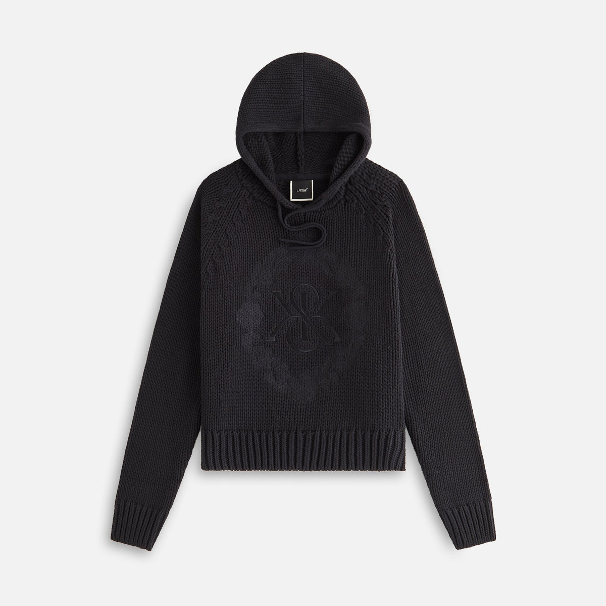 Kith Women Celyse Crest Sweater Hoodie - Black | Kith Black
