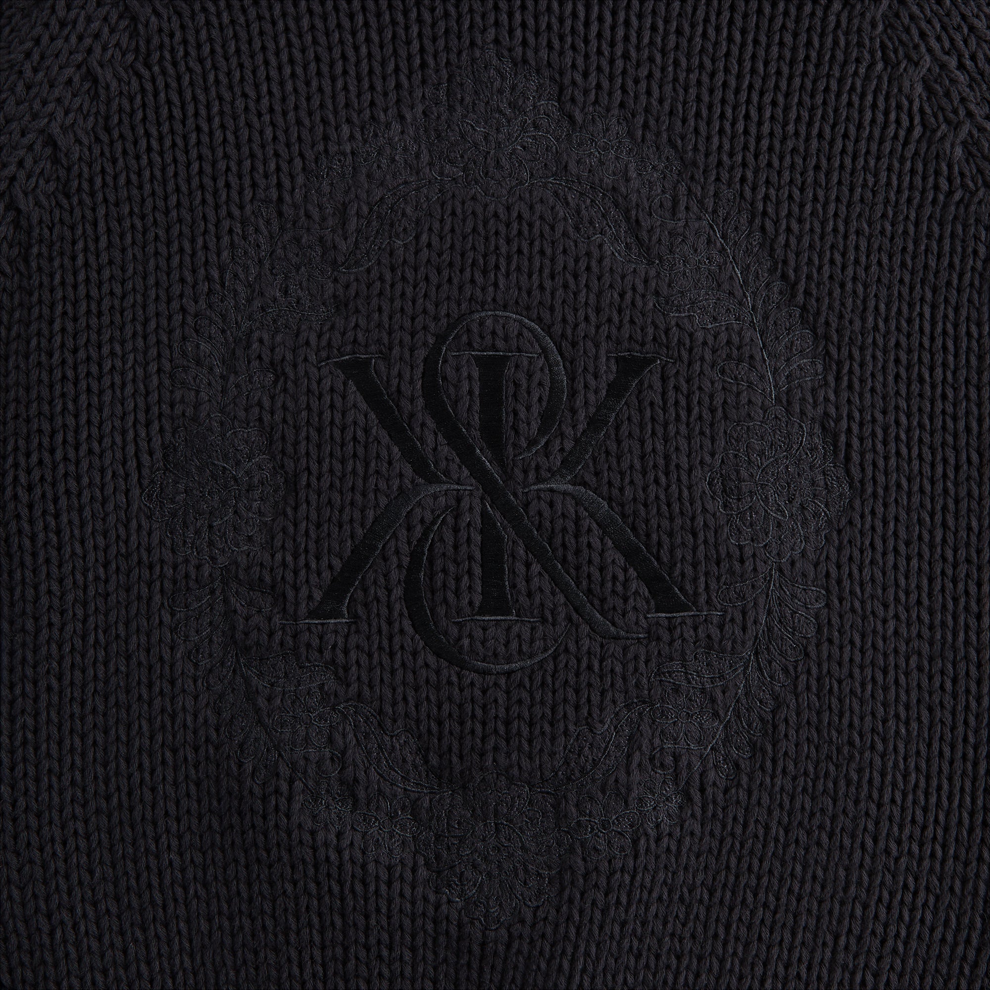 Kith Women Celyse Crest Sweater Hoodie - Black | Kith Black