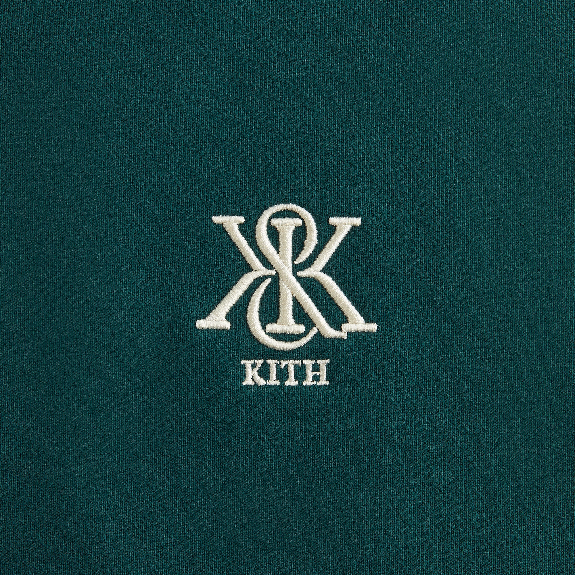 Kith Women Hunter III Crest Quarter Zip - Chronicle | Kith Chronicle