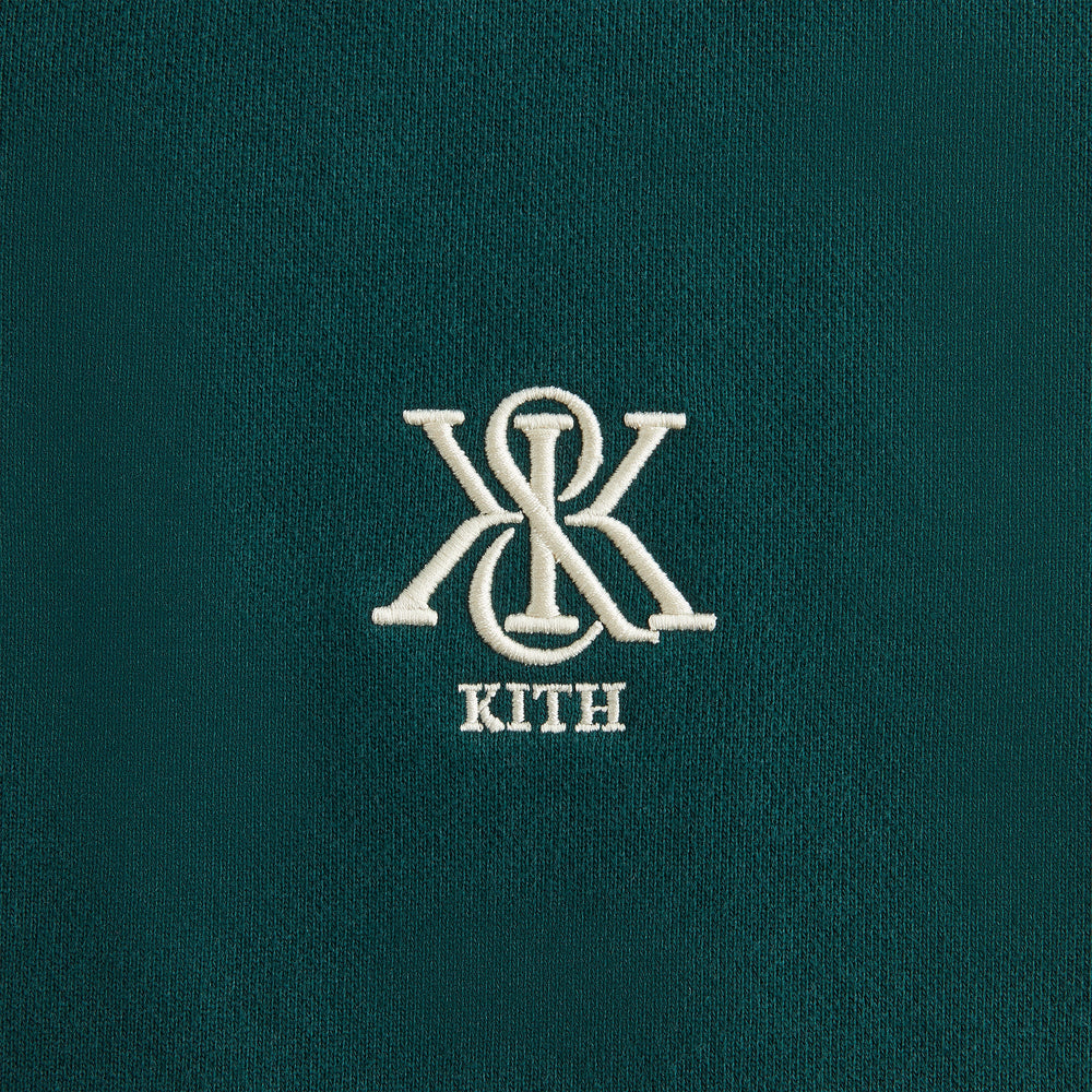 Kith Women Hunter III Crest Quarter Zip - Chronicle | Kith Chronicle