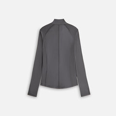 Kith Women Alida Stretch Satin Zip Top - Void | Kith Void