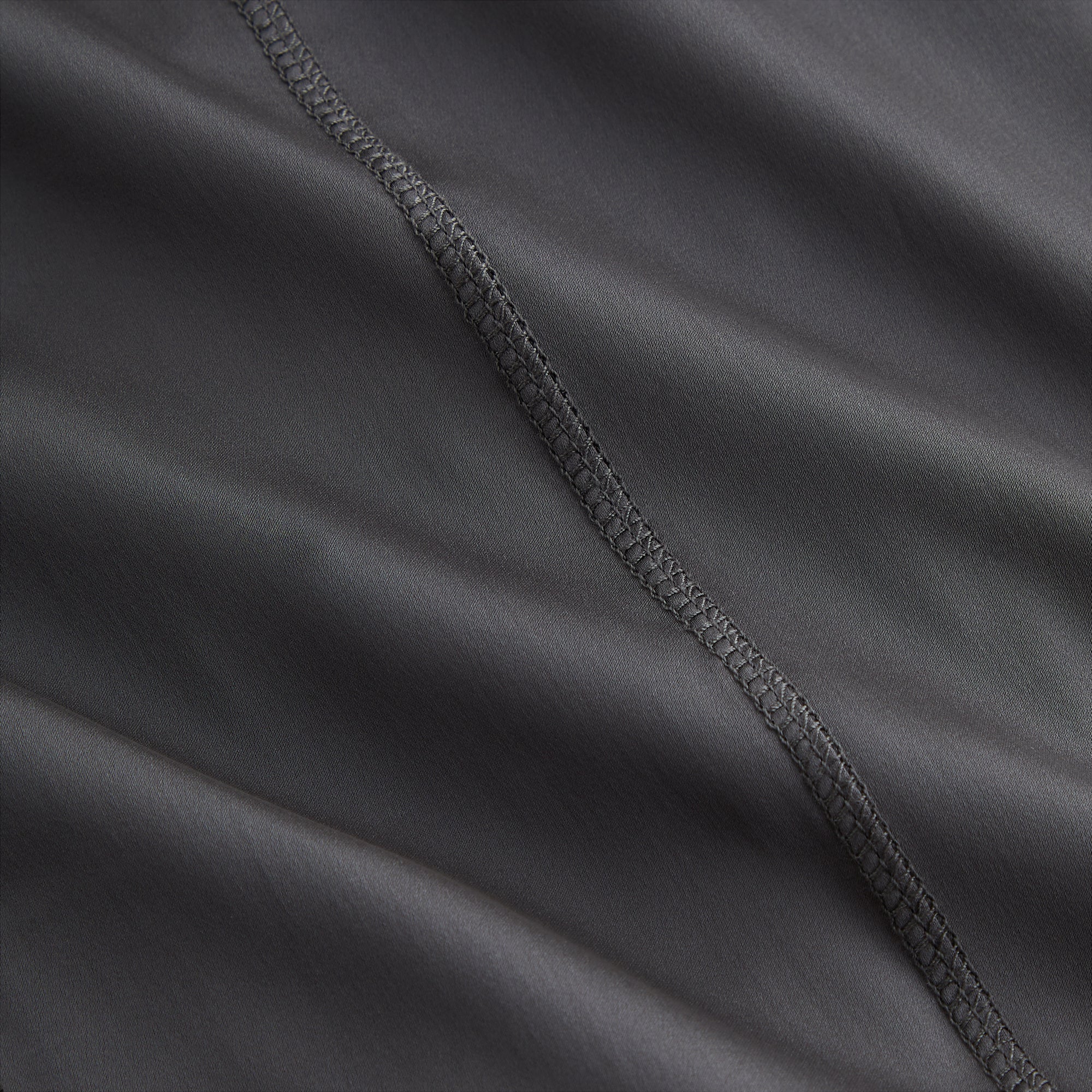 Kith Women Alida Stretch Satin Zip Top - Void | Kith Void