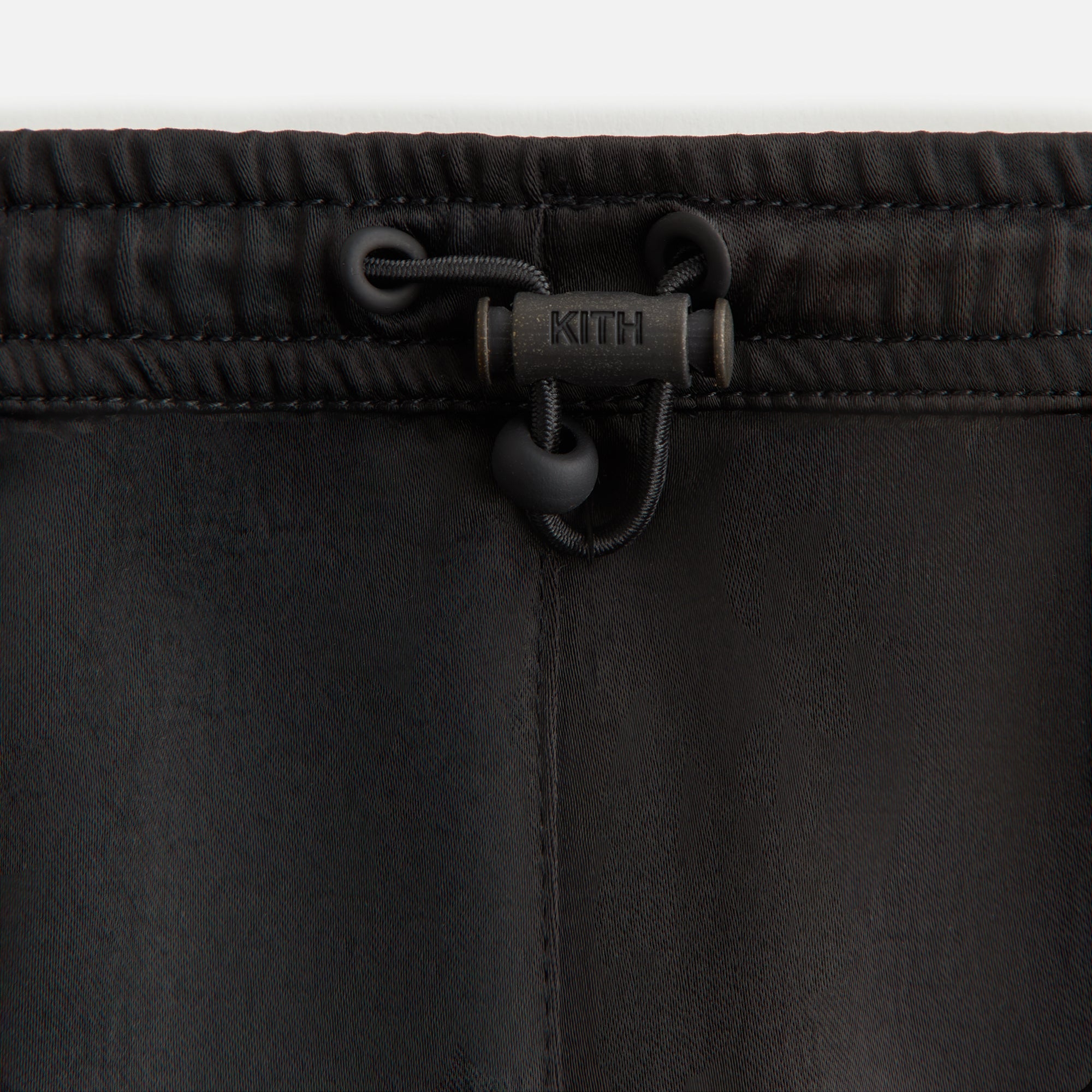 Kith Kids Satin Cargo Pant - Black | Kith Black