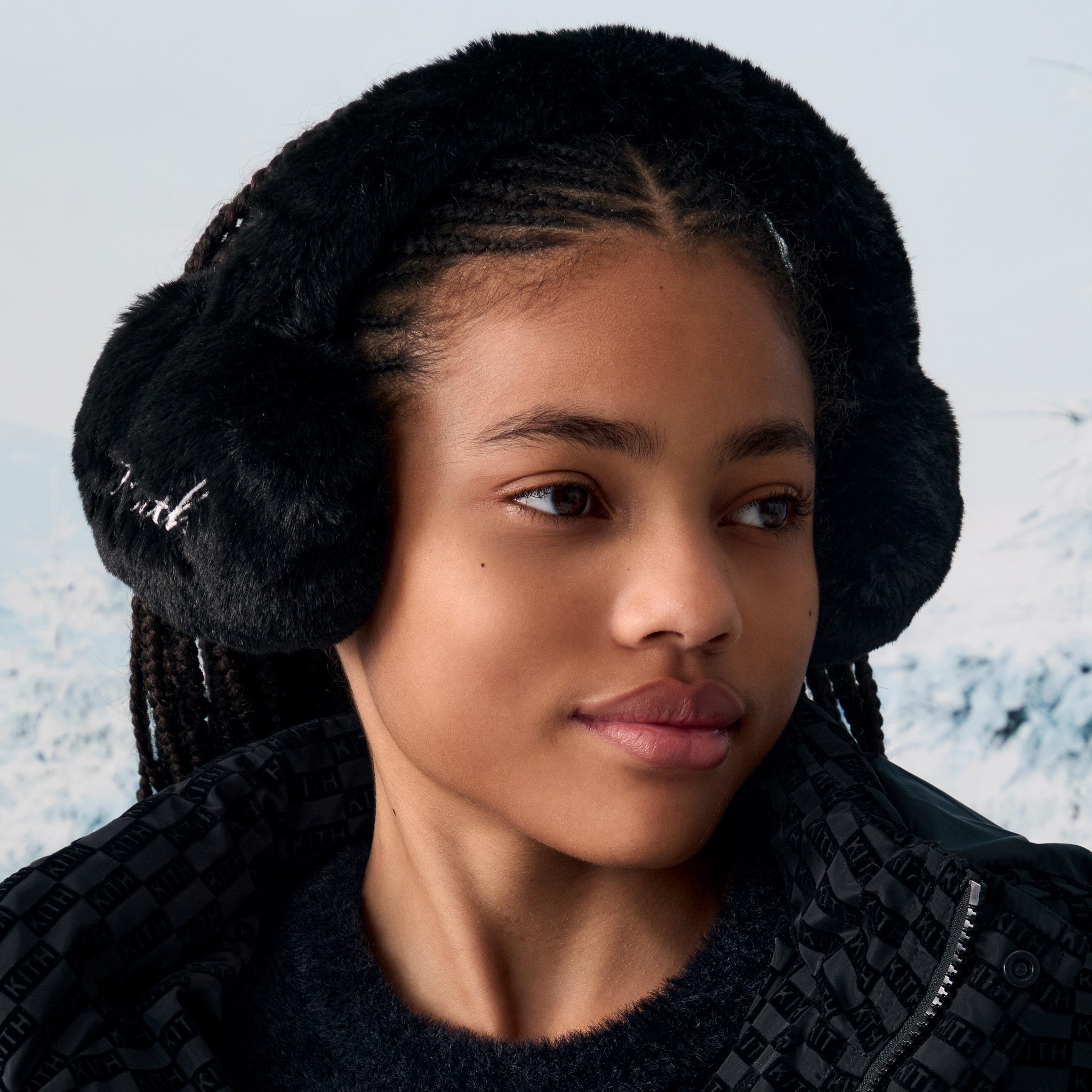 Kith Kids Earmuff - Black | Kith Black