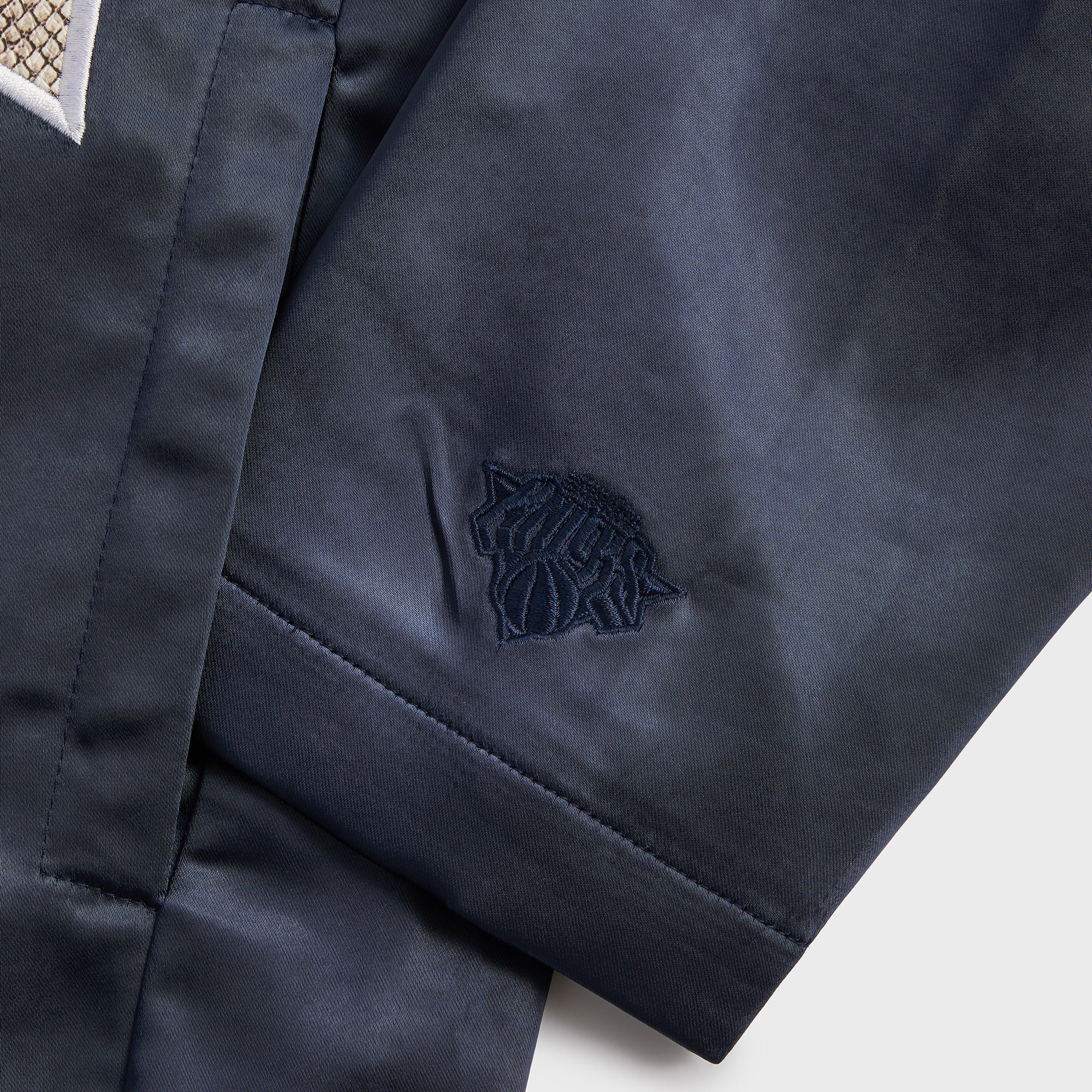 Kith for the New York Knicks Snap Front Coaches Jacket - Nocturnal | Kith Nocturnal