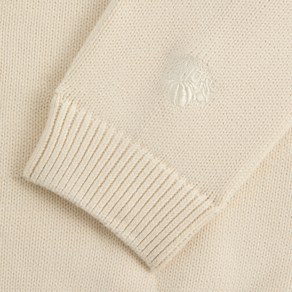 Kith for the New York Knicks Wings Lewis Sweater - Sandrift | Kith Sandrift