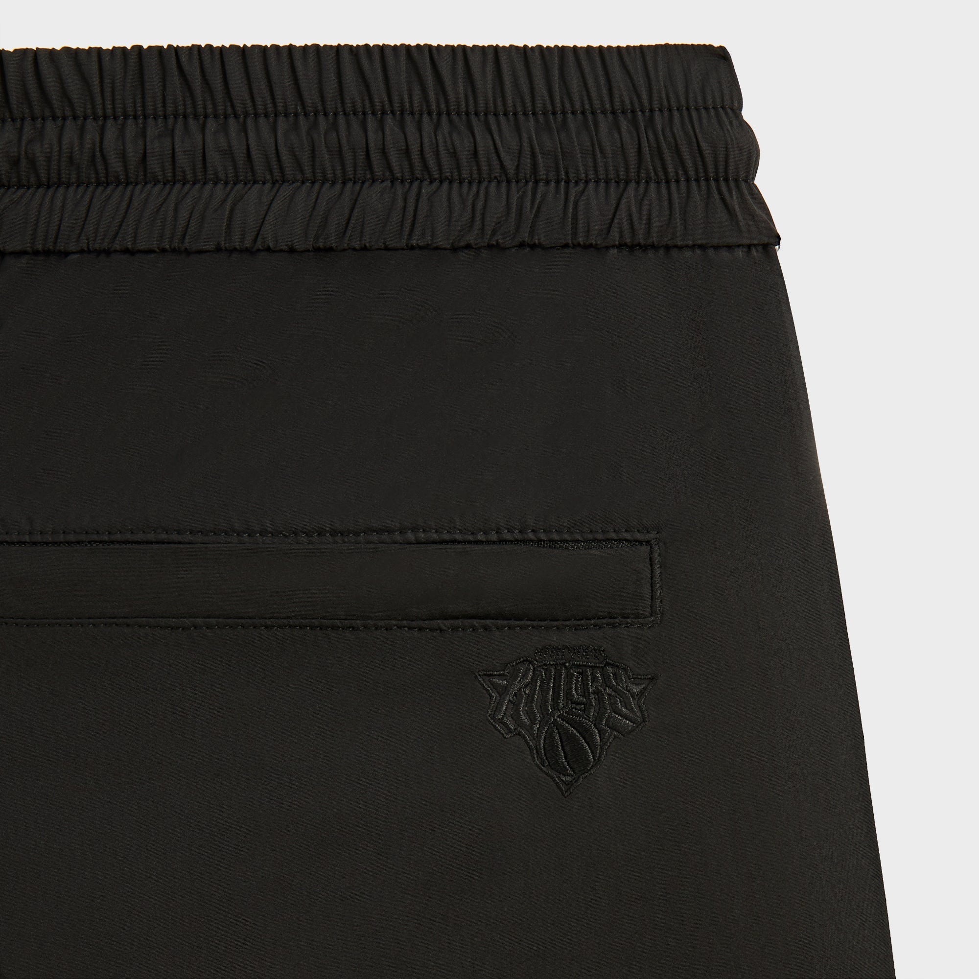 Kith for the New York Knicks Ball Nylon Wide Leg Pant - Black | Kith Black
