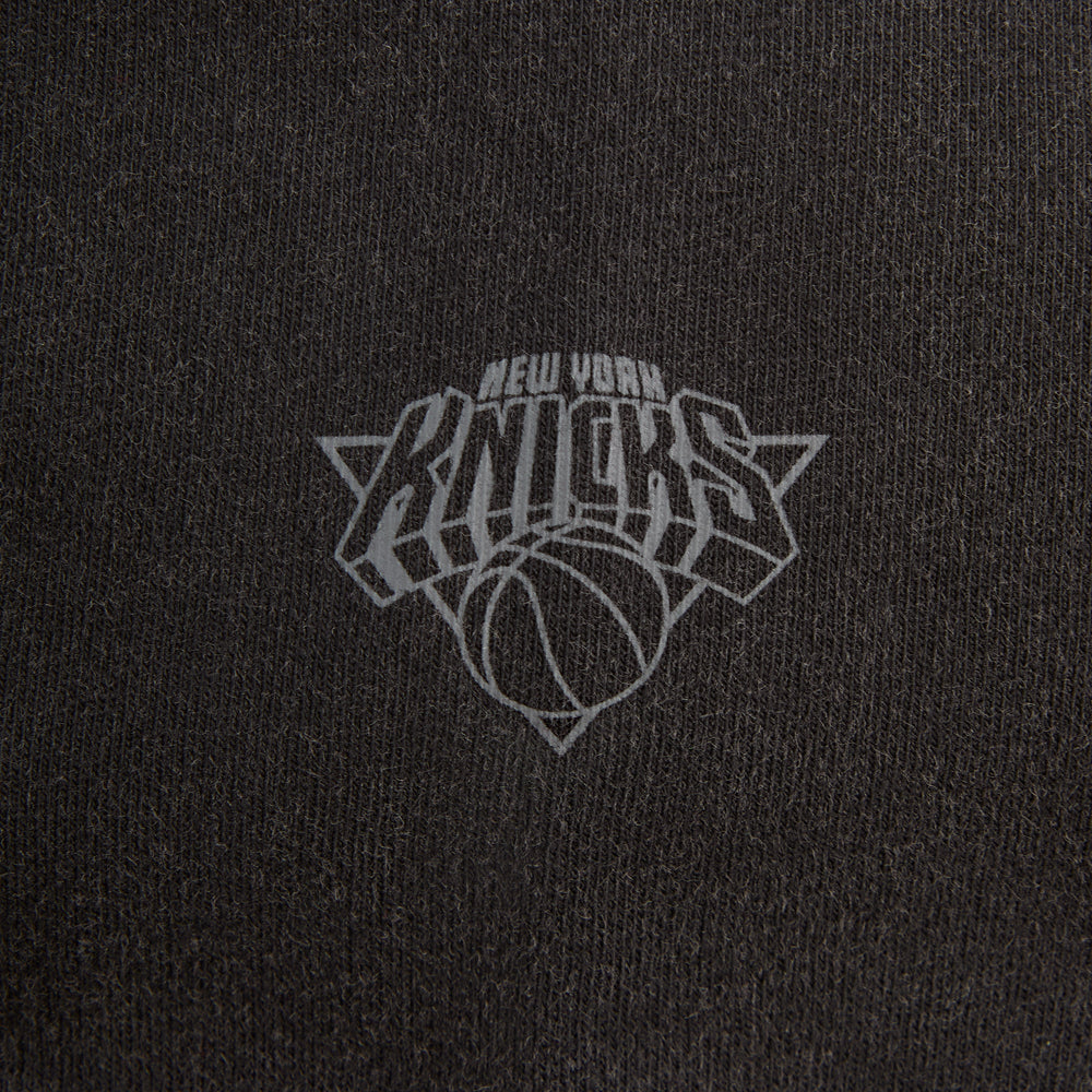 Kith for the New York Knicks Luster Vintage Tee - Black | Kith Black