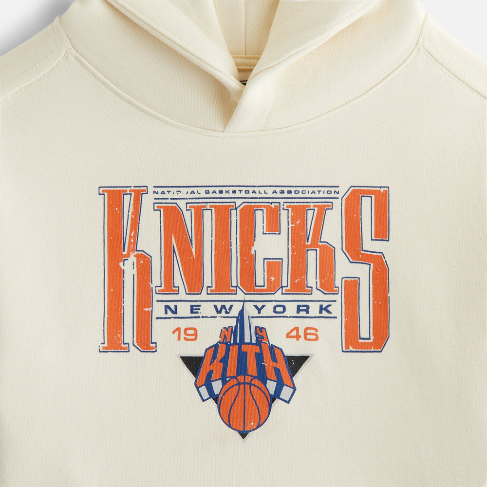 Kith Kids for the New York Knicks Luster Nelson Hoodie - Sandrift | Kith Sandrift