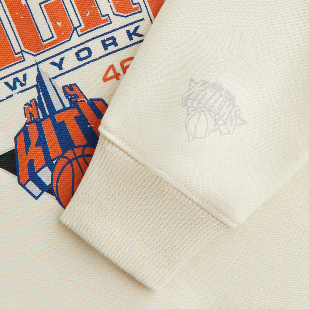 Kith Kids for the New York Knicks Luster Nelson Hoodie - Sandrift | Kith Sandrift