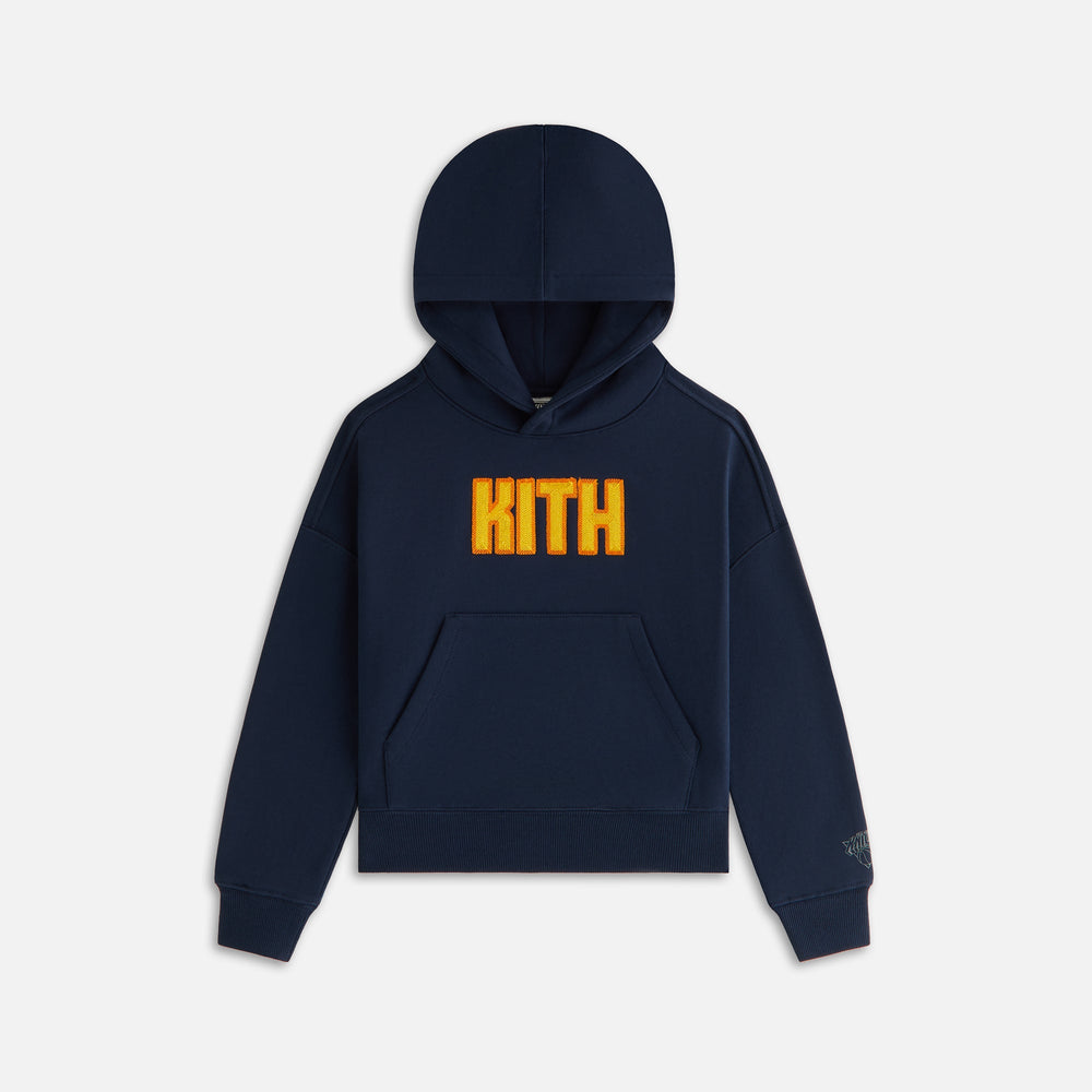 Kith Kids for the New York Knicks Wingman Nelson Hoodie - Nocturnal | Kith Nocturnal