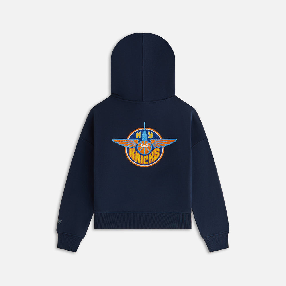 Kith Kids for the New York Knicks Wingman Nelson Hoodie - Nocturnal | Kith Nocturnal