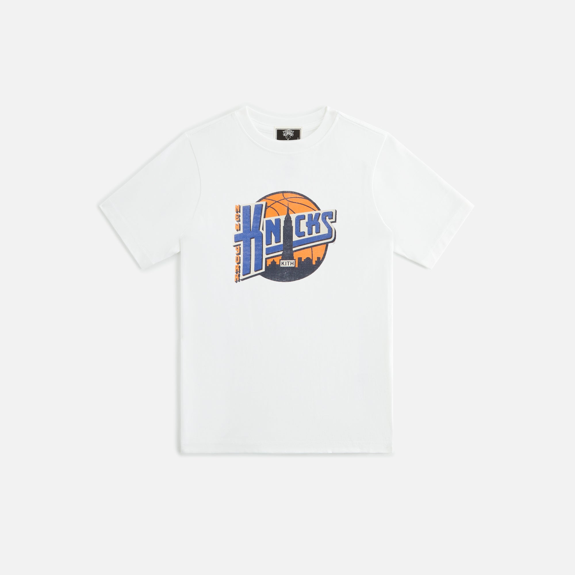 Kith Kids for the New York Knicks City Tee - White | Kith White