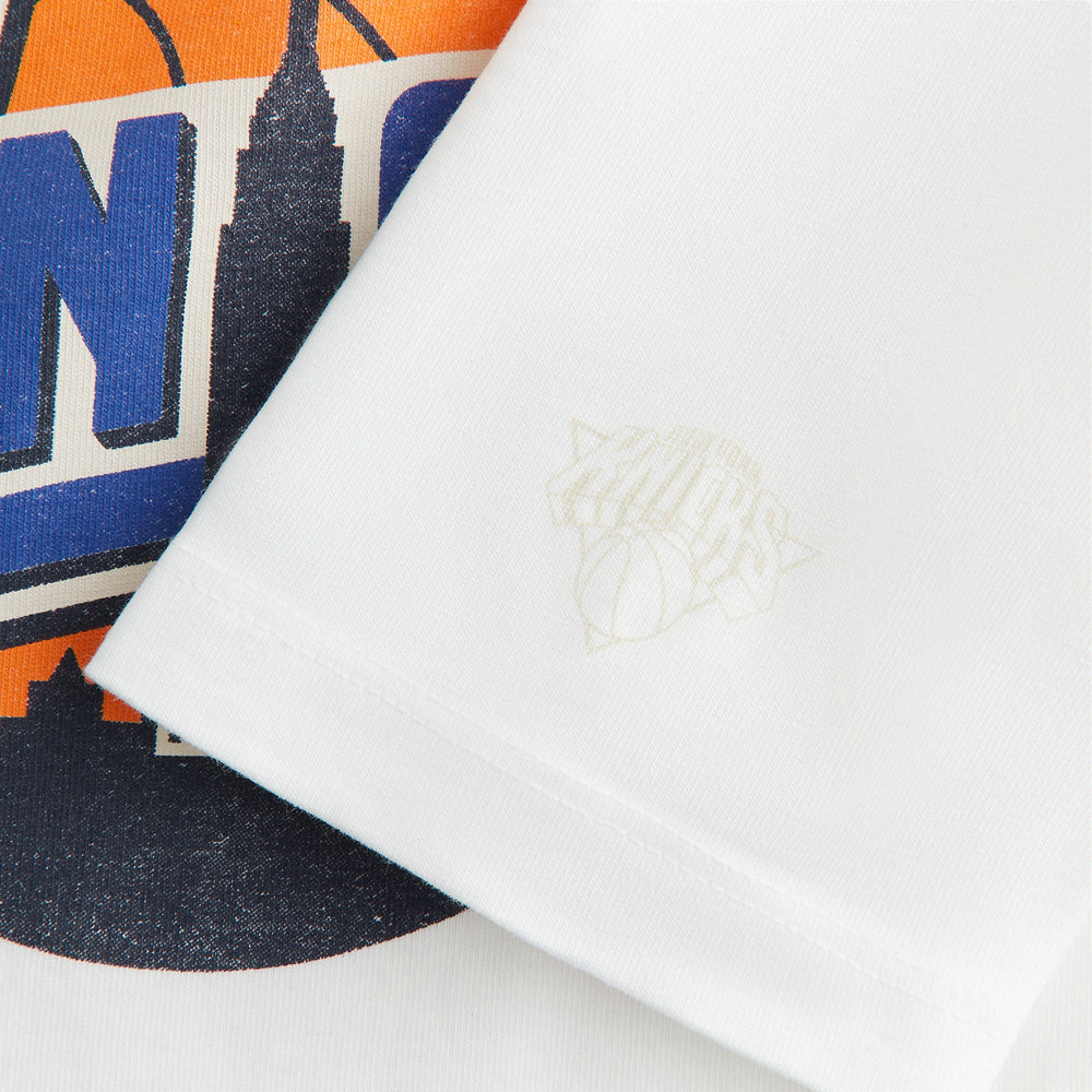 Kith Kids for the New York Knicks City Tee - White | Kith White