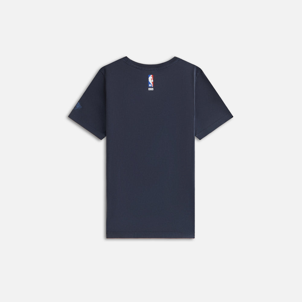 Kith Kids for the New York Knicks Classic Vintage Tee - Nocturnal | Kith Nocturnal
