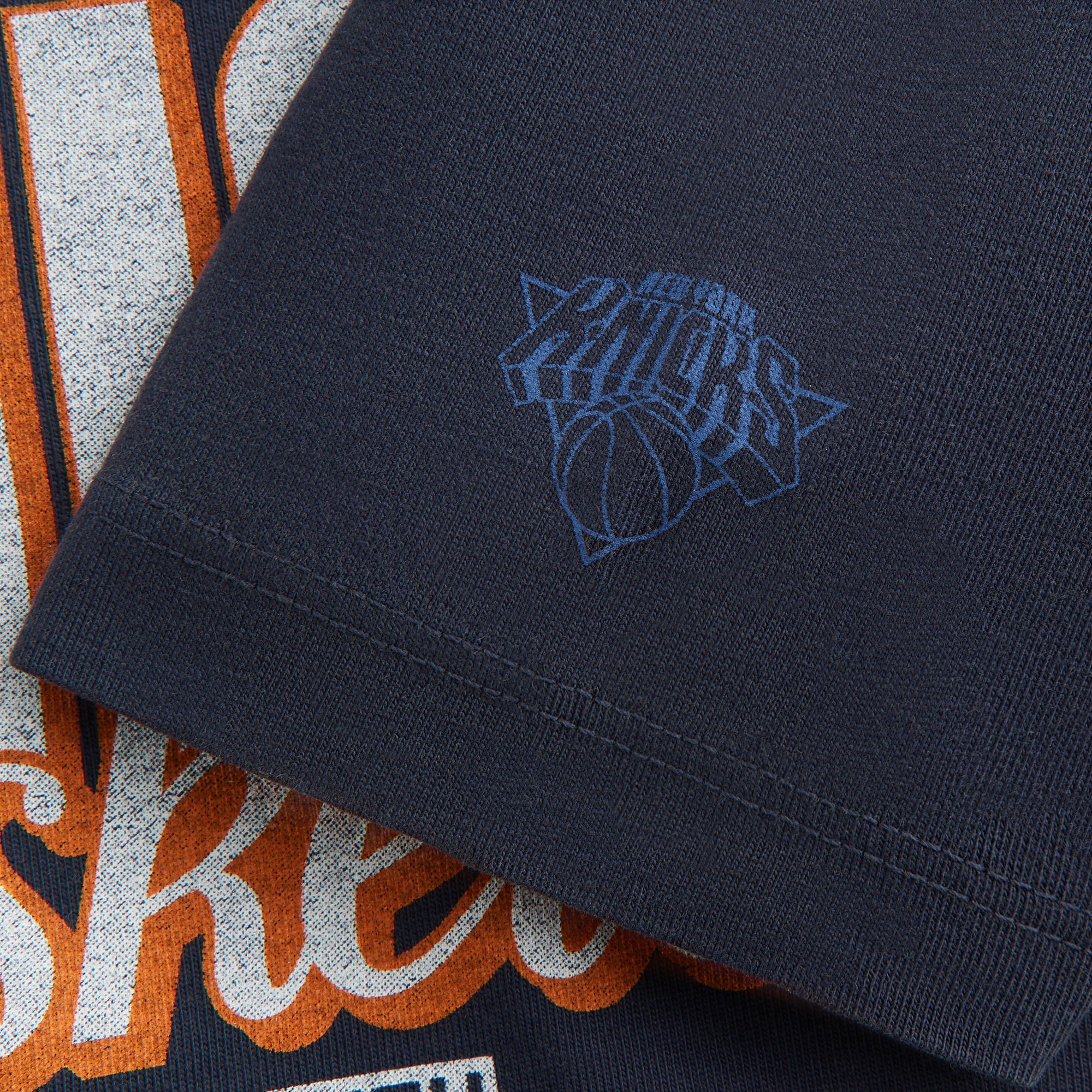 Kith Kids for the New York Knicks Classic Vintage Tee - Nocturnal | Kith Nocturnal