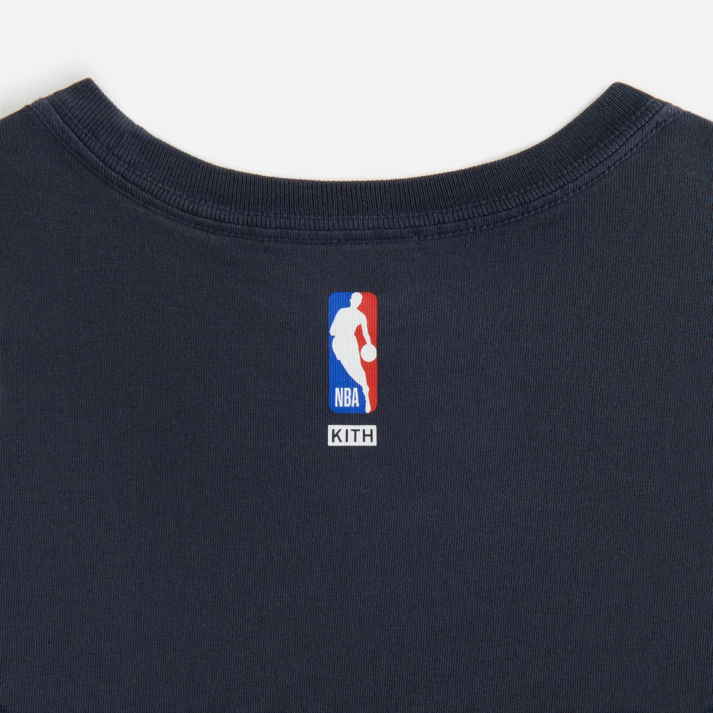 Kith Kids for the New York Knicks Classic Vintage Tee - Nocturnal | Kith Nocturnal