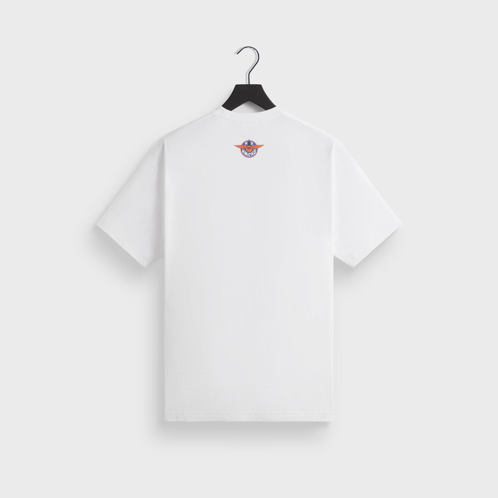 Kith for the New York Knicks Wingman Sketch Vintage Tee - White | Kith White