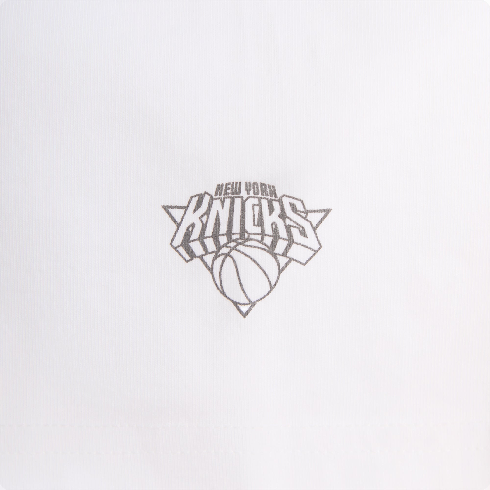 Kith for the New York Knicks Wingman Sketch Vintage Tee - White | Kith White