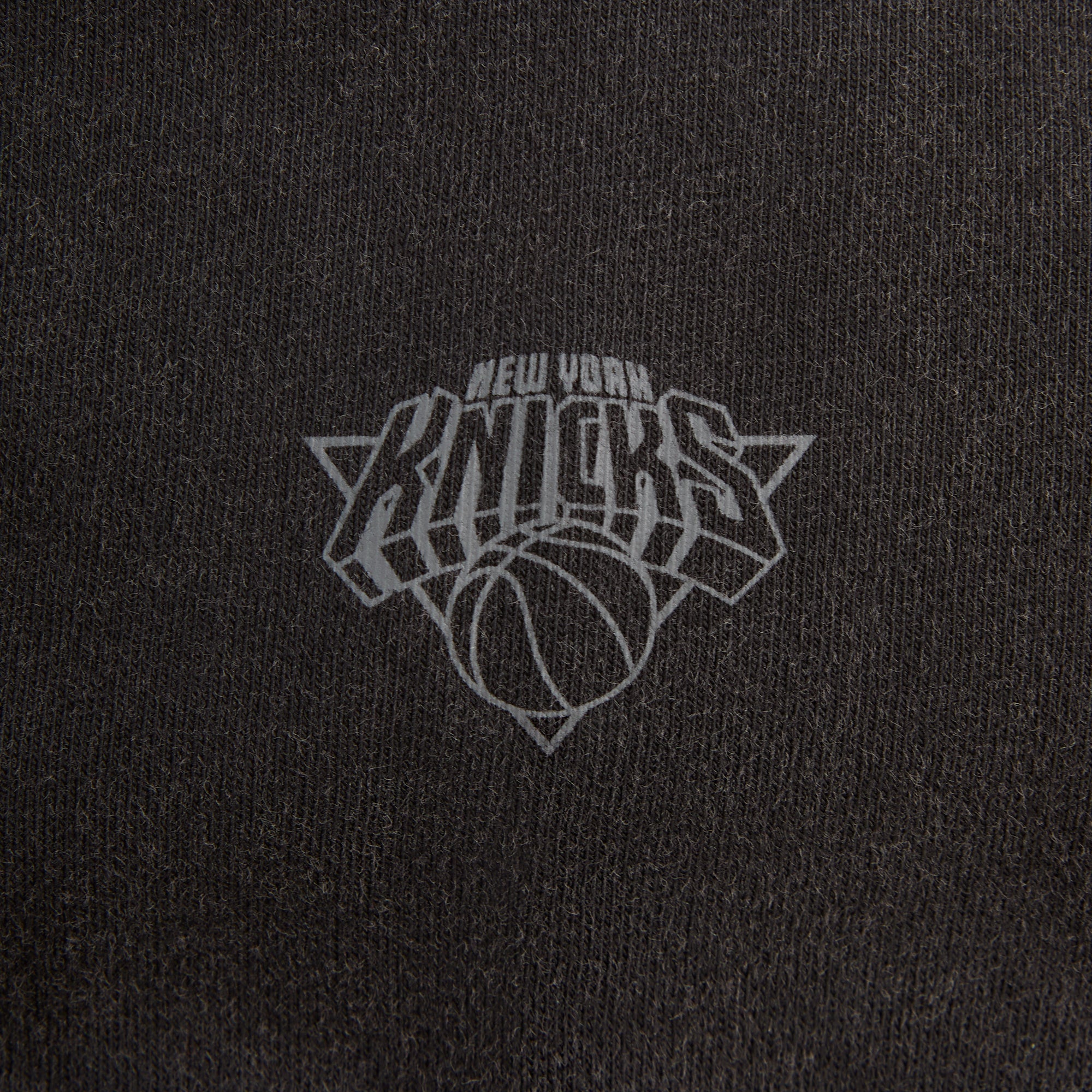 Kith for the New York Knicks Y2K Vintage Tee - Black | Kith Black