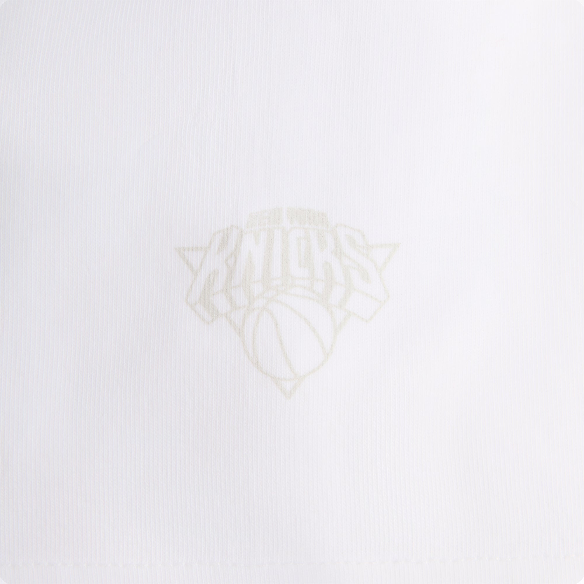 Kith for the New York Knicks Showtime Vintage Tee - White | Kith White