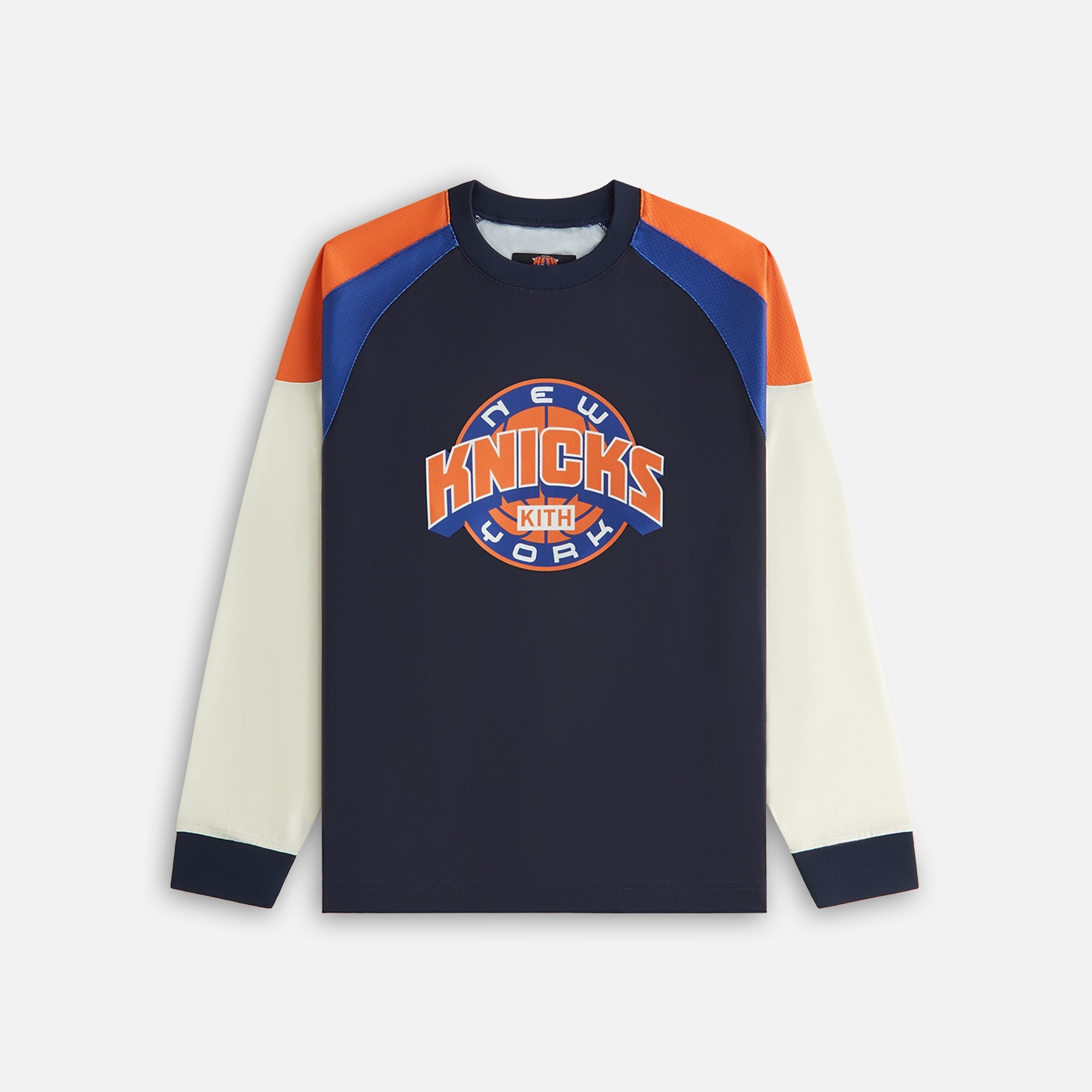 Kith Women for the New York Knicks Ridley Tech Long Sleeve - Nocturnal | Kith Nocturnal