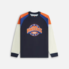 Kith Women for the New York Knicks Ridley Tech Long Sleeve - Nocturnal | Kith Nocturnal