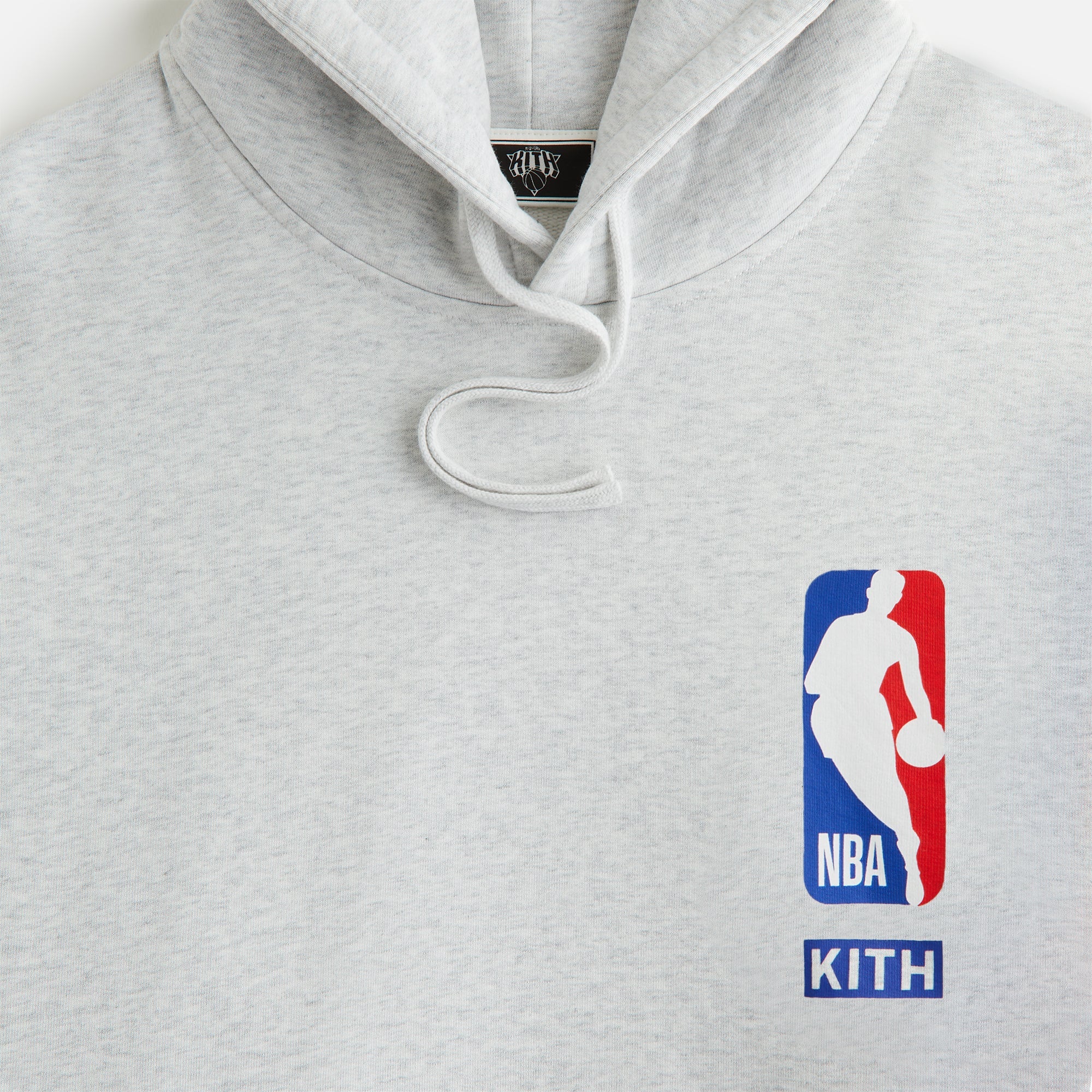 Kith Women for the New York Knicks Maverick Hoodie - Light Heather Gre | Kith Light Heather Grey