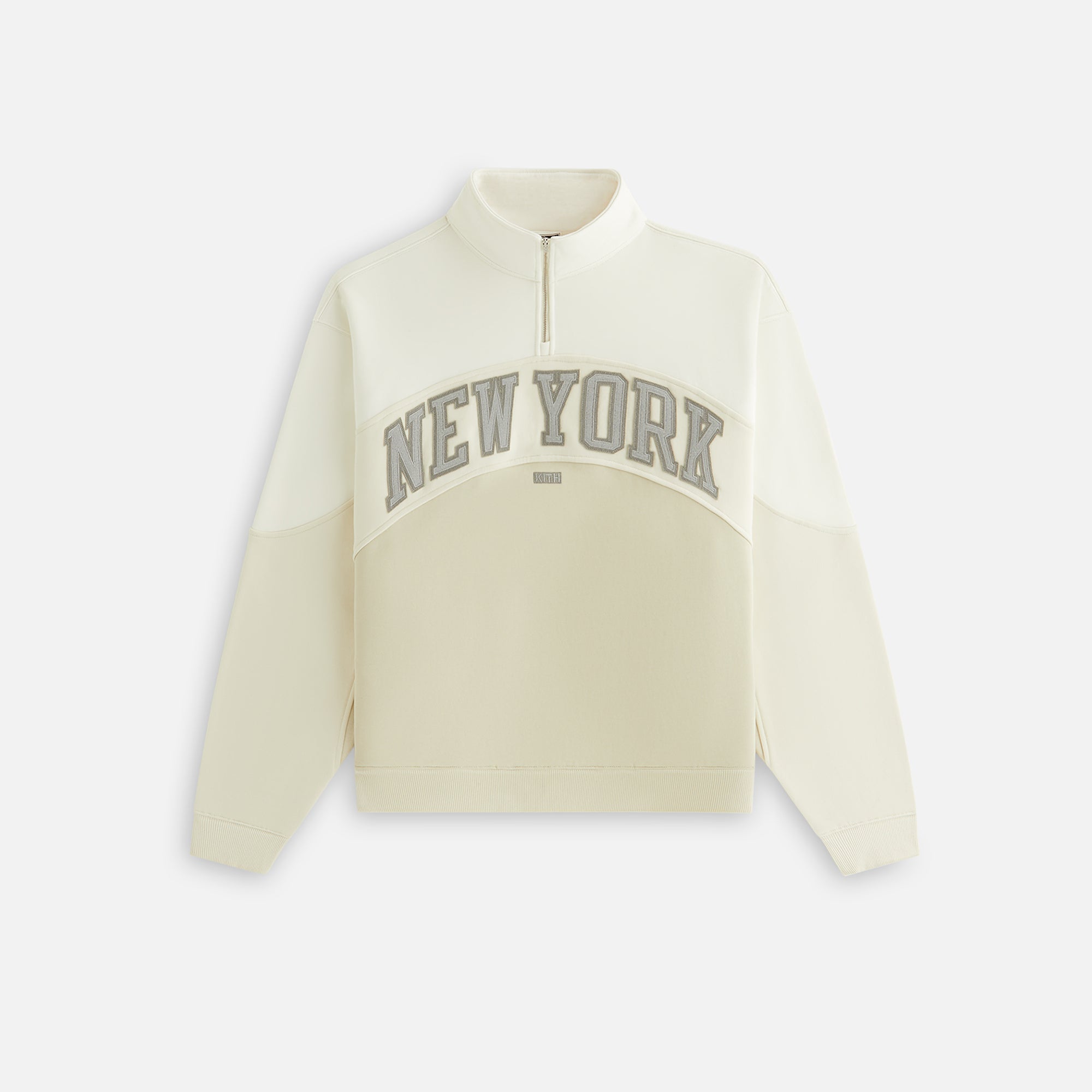 Kith Women for the New York Knicks Hunter III Panelled Quarter Zip - S | Kith Sandrift