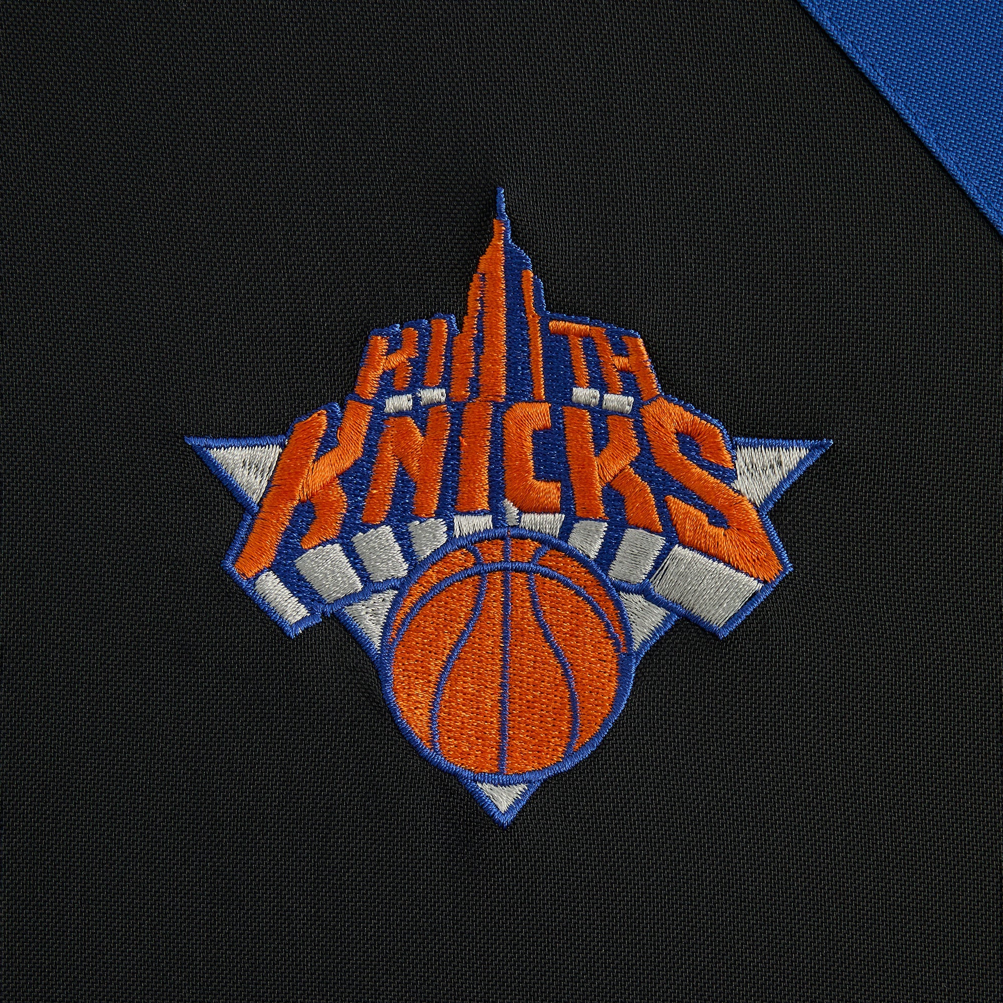 Kith for the New York Knicks Vintage Nylon Jacket - Black | Kith Black